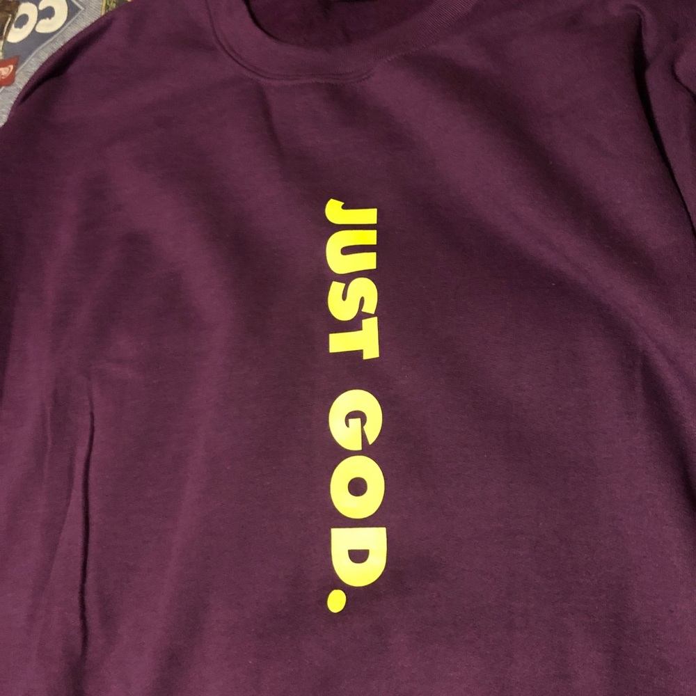 🔥🔥Just God Sweatshirt🔥🔥